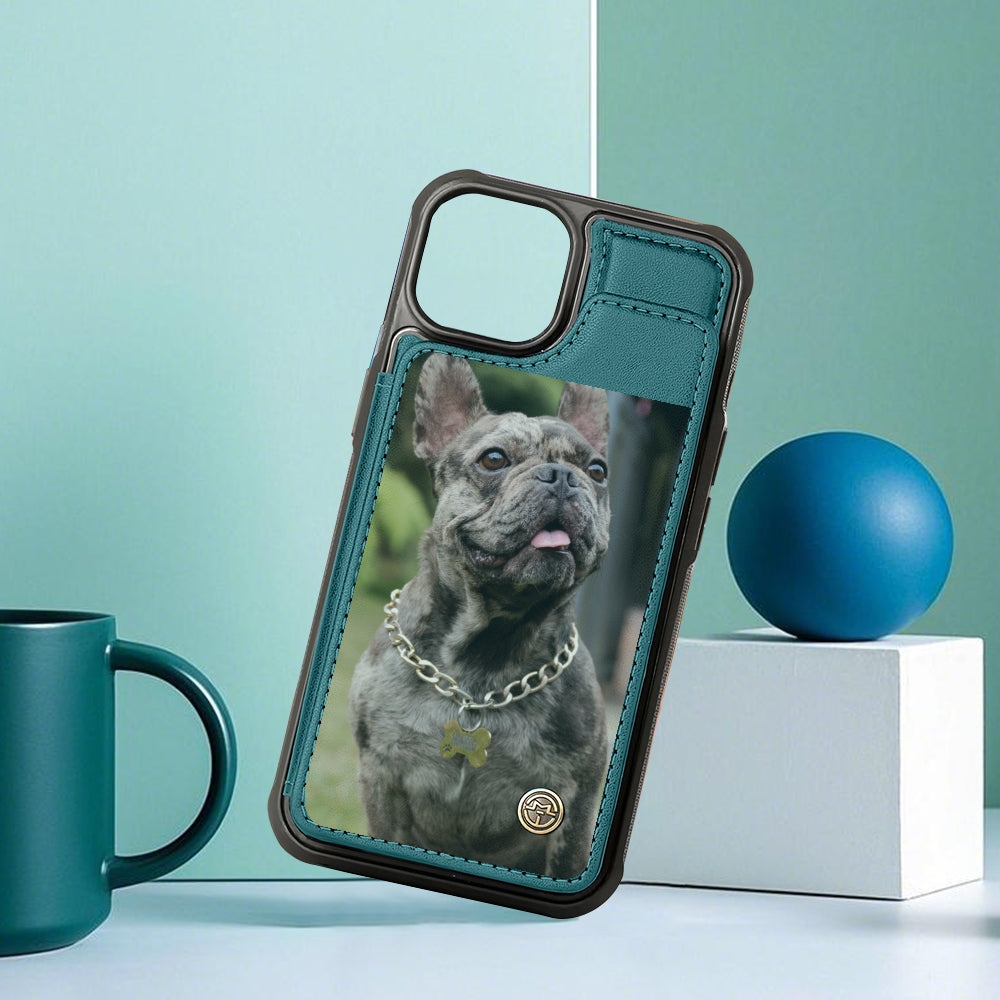 Personalized Leather Wallet Case For For Iphone & Samsung Indoor Comfort