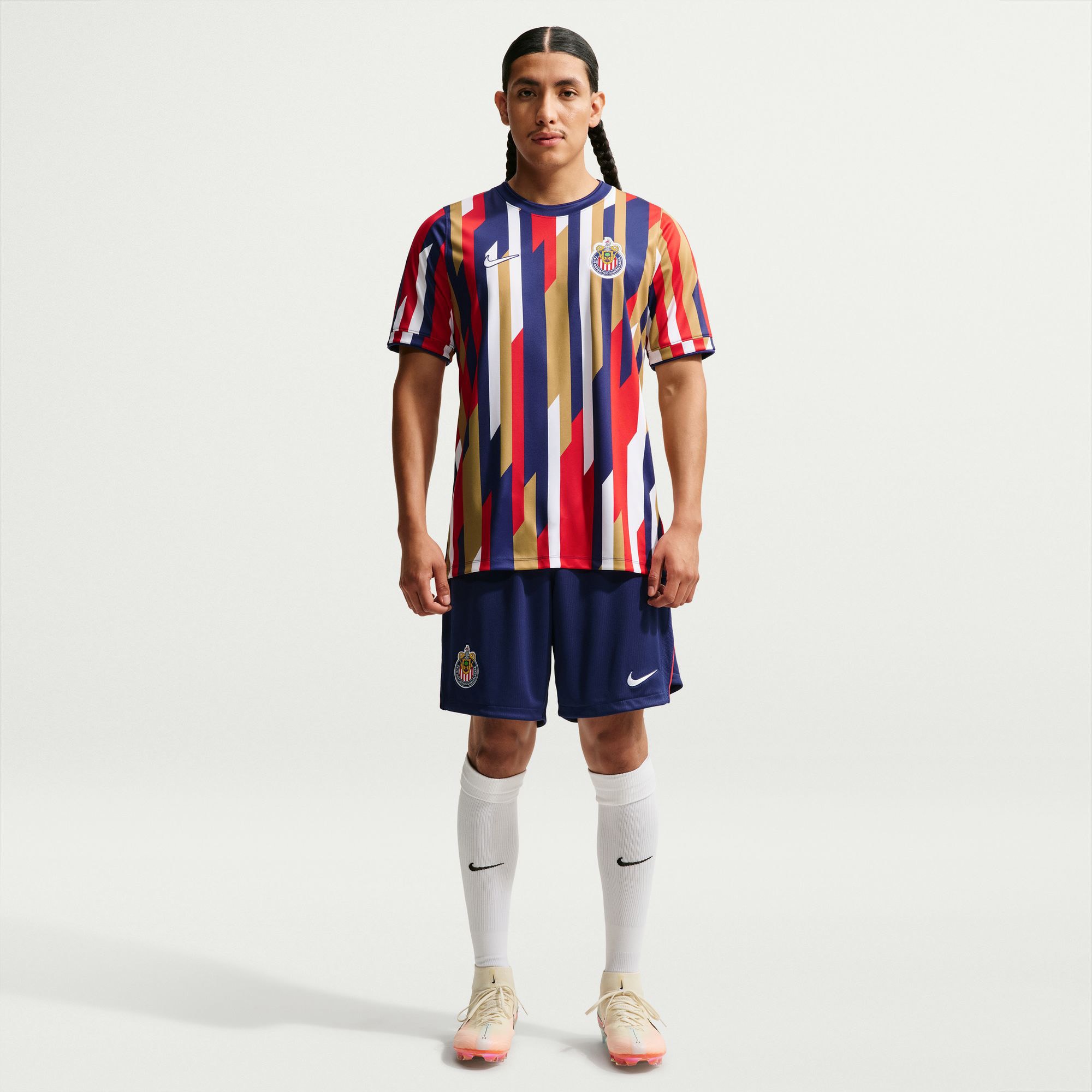 [SJH] Chivas 2026/27 Home Dri-FIT Pre-Match Jersey Top - White
