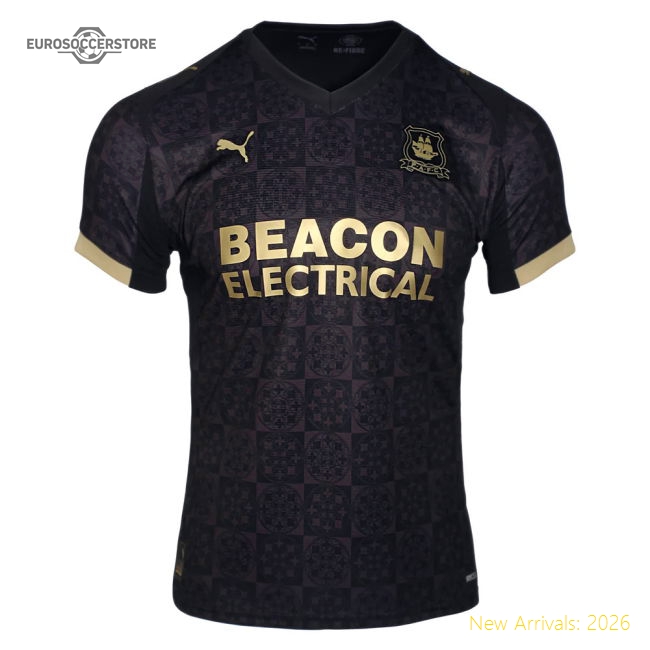 Exceptional 2025-2026 Plymouth Argyle Away Shirt - Premium Quality