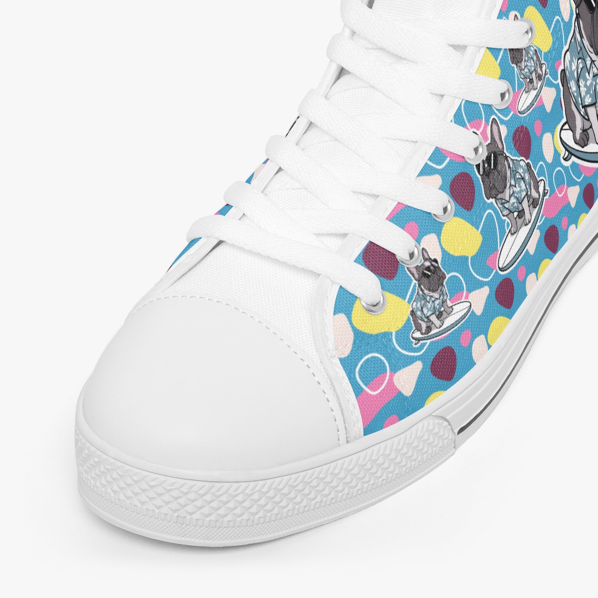 Themed Classic High-top Canvas Shoes Everyday Use | Unique Design