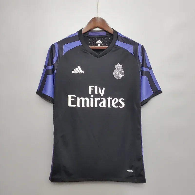 Cheap 2016-2017 Real Madrid Second retro kit