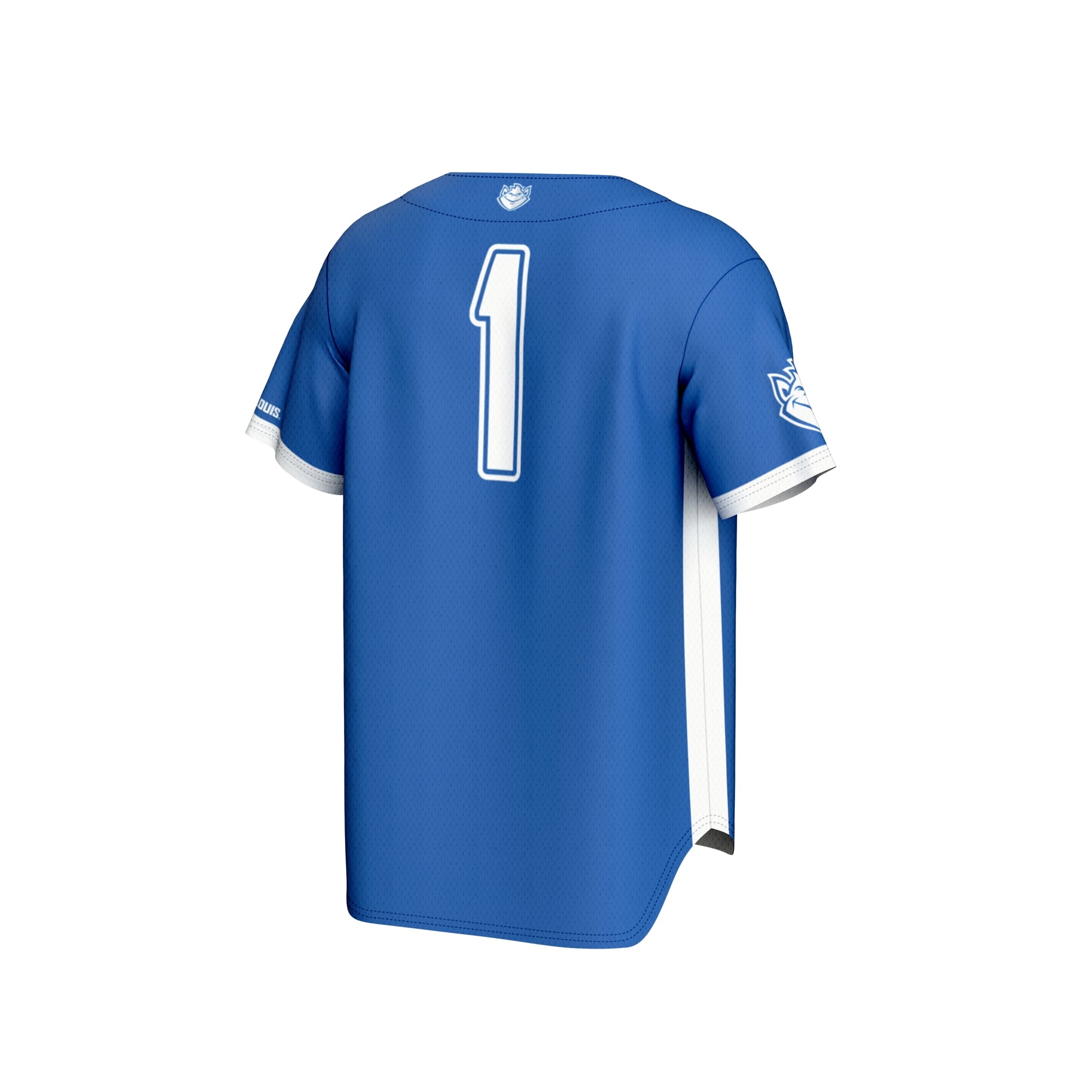 #1 Saint Louis Billikens GameDay Greats Youth Lightweight Baseball Fashion Jersey - Blue