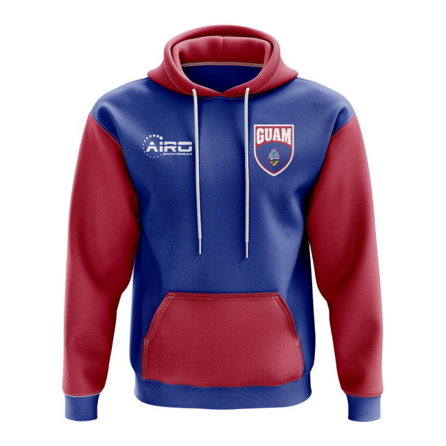 Football Guam Concept Country Football Hoody (Blue) Player