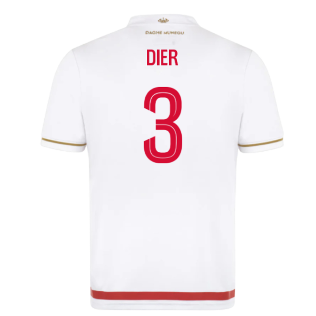 2025-2026 Monaco Home Kit (Dier 3) | Player Issue | Match Day