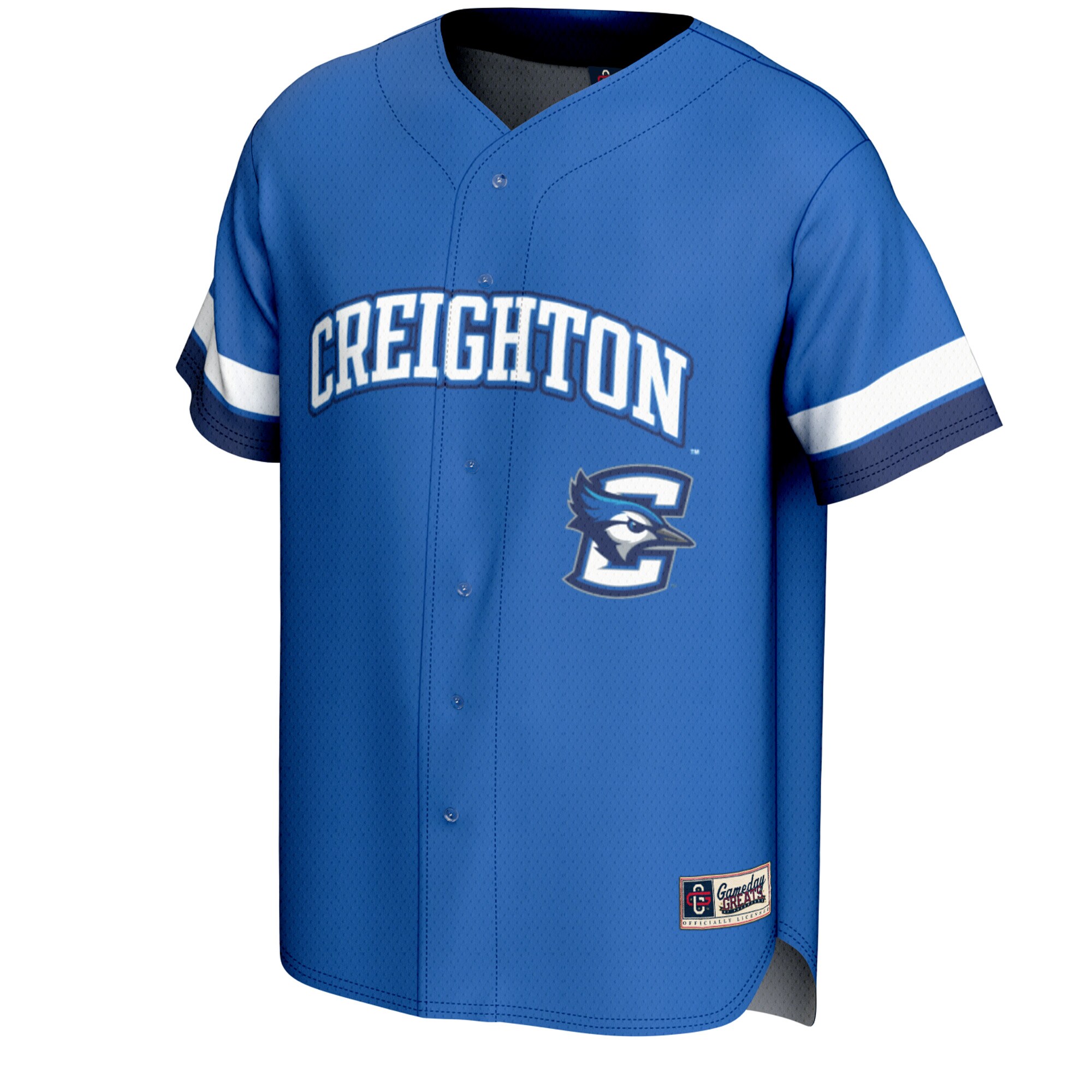 [DDG] Creighton Bluejays GameDay Greats Youth Spirit Baseball Jersey - Blue