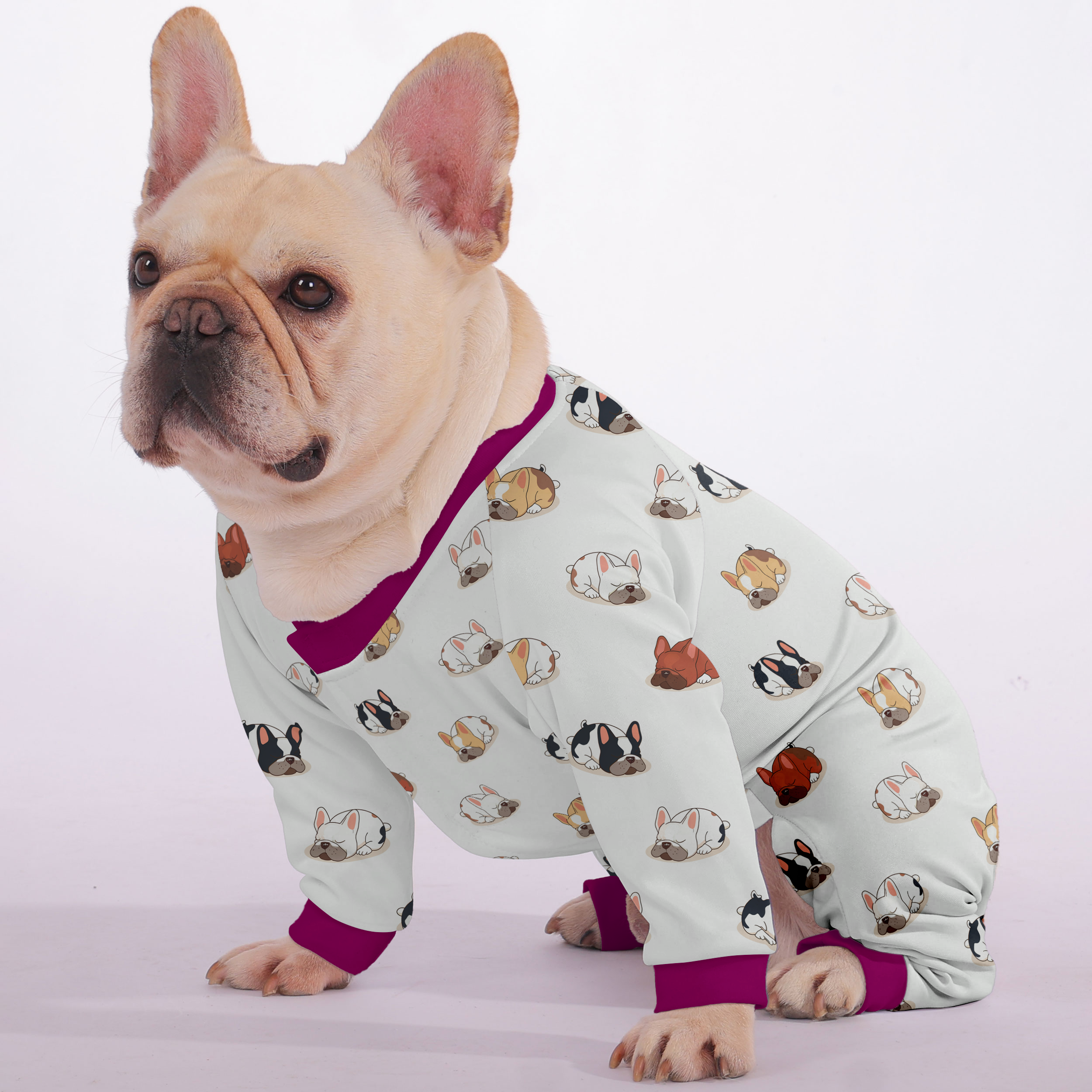 Street-Ready Bruno - Frenchie Pajamas – Ultra-soft, Cozy, & Adorably ...