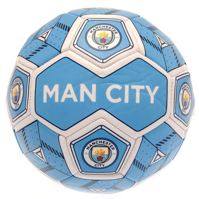 Manchester City FC Hex Size 3 Football (Limited Edition)