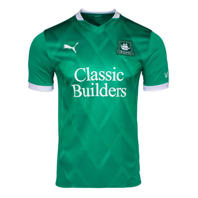 Plymouth Argyle official style Home Shirt 2024-2025 (Unisex