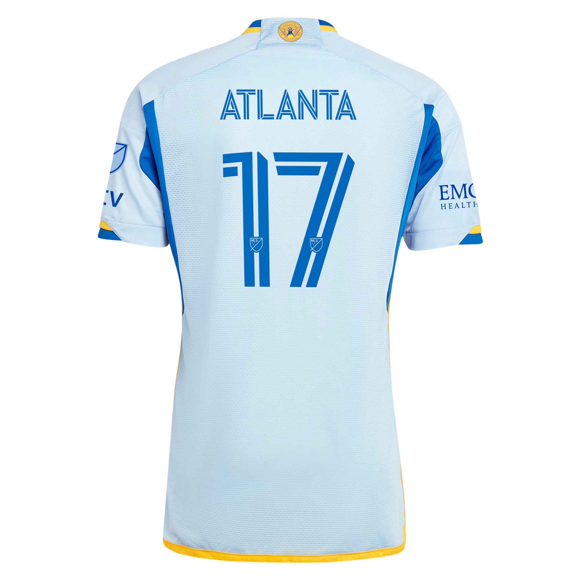 [SPK] Atlanta United FC adidas 2024 The Resurgens Kit Authentic Jersey - Light Blue