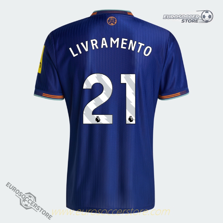 Newcastle United 25-26 Third LIVRAMENTO 21 Jersey (Player Version)