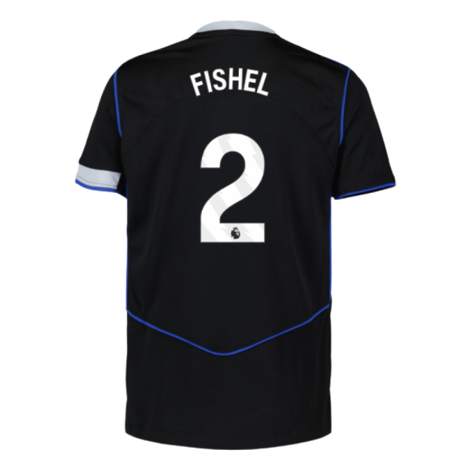 Fervent Chelsea Chelsea Third Authentic Shirt Fishel #2 Top Tier N...
