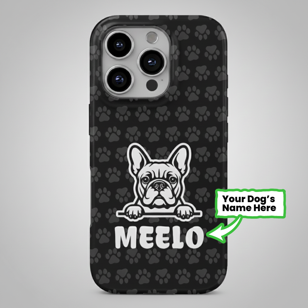 Fashion-Forward Mello - Personalized Dual-laye Phone Case for Pet