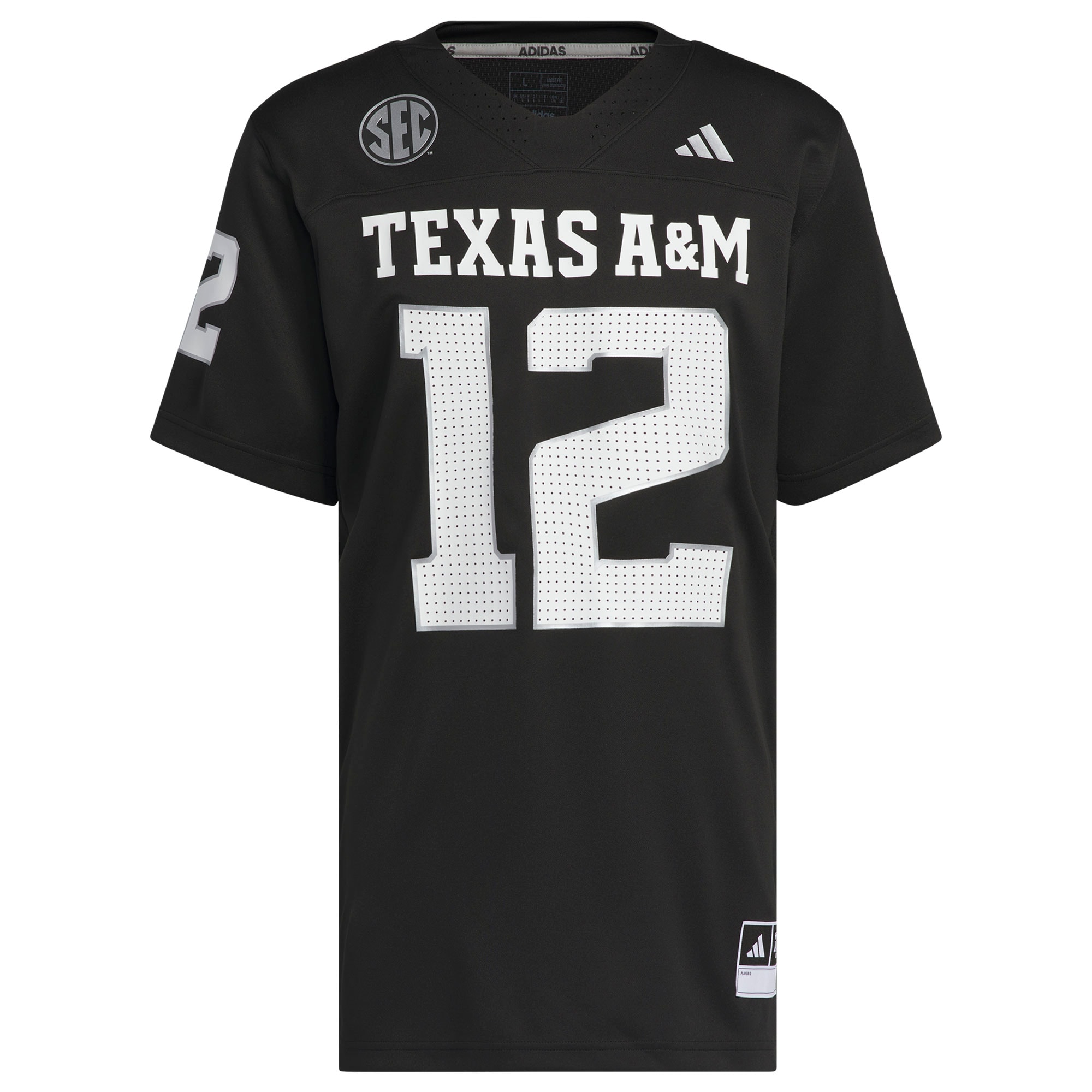 [NJP] Youth Texas A&M Aggies Alternate Premier Strategy Jersey - Black