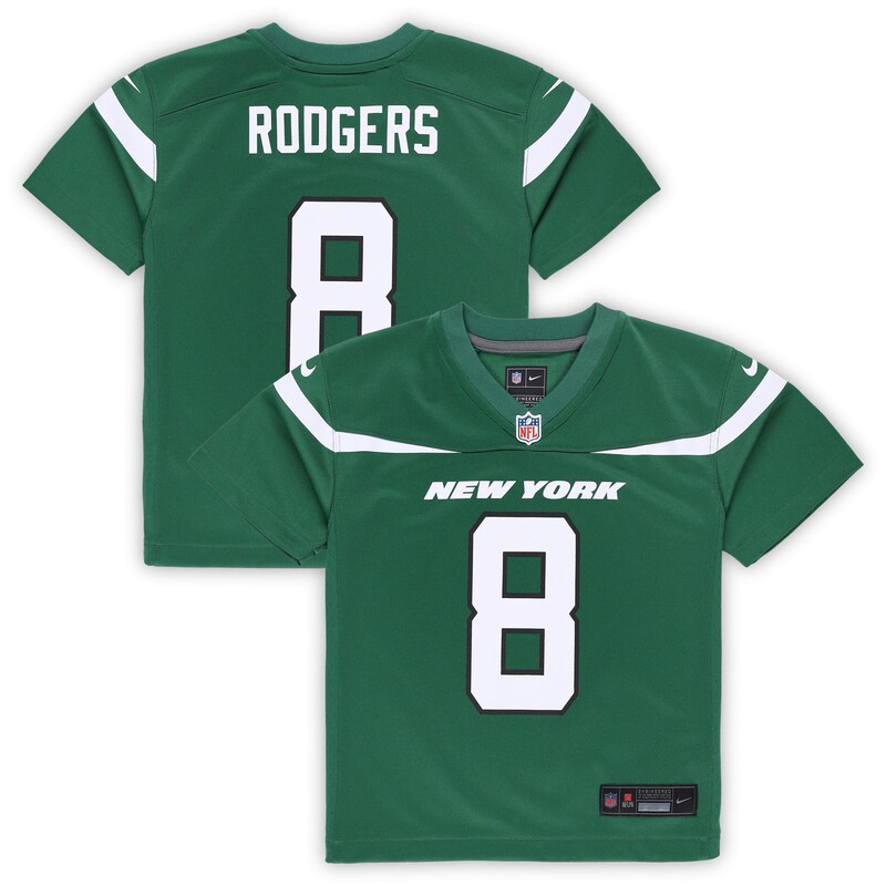 None Aaron Rodgers NY Jets Timeless Premium Material Jersey for NFL Fa