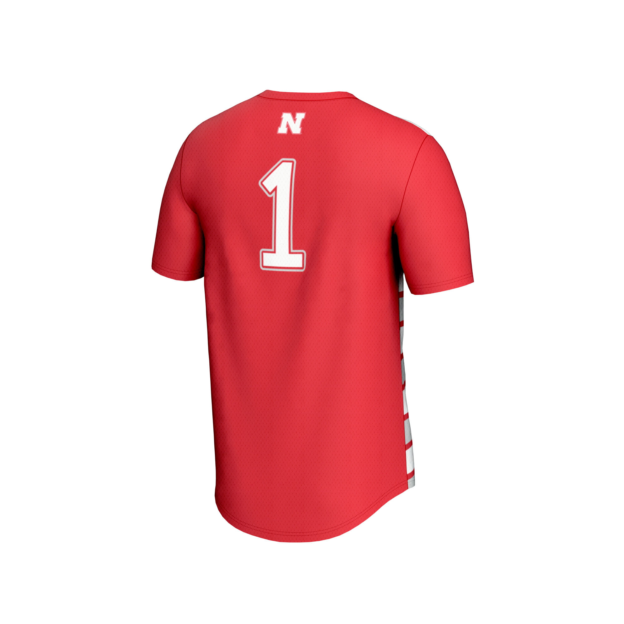 [LK] Nebraska Huskers GameDay Greats Youth Lightweight Soccer Fashion Jersey - Scarlet