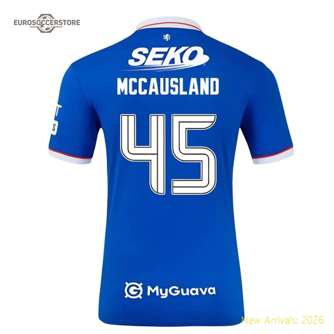 Football Team Mccausland Safe Kids Jersey Performance Fabric