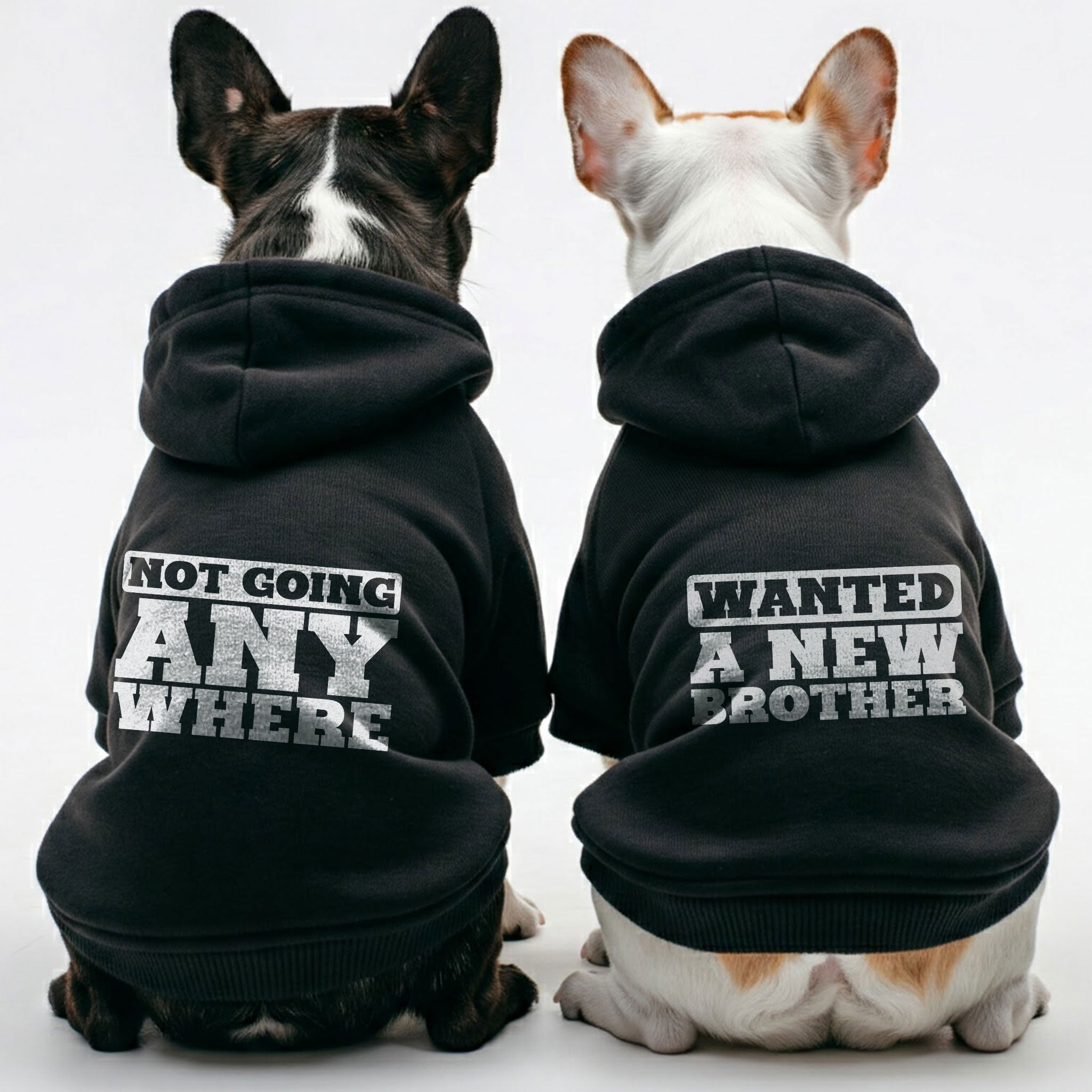 French Bulldog Wanted A New Brother And Not Going Anywhere Matching