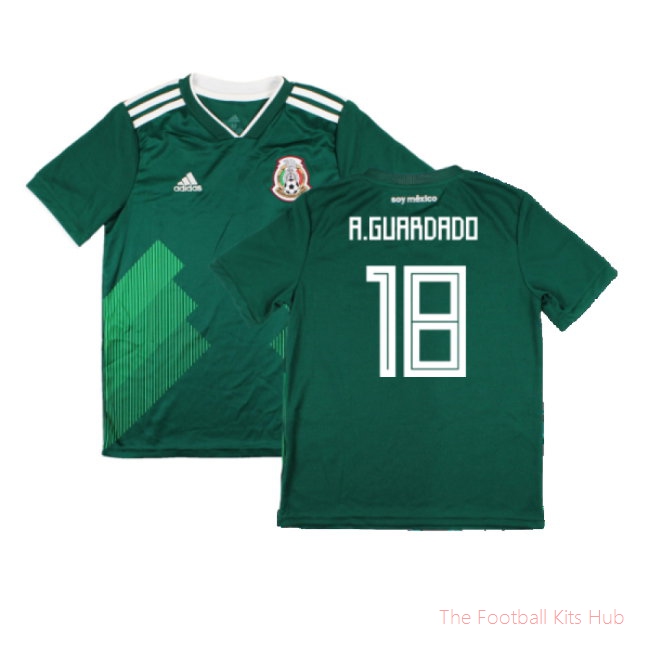 Mexico 2018-19 Home Shirt (Mint) (A.Guardado 18)