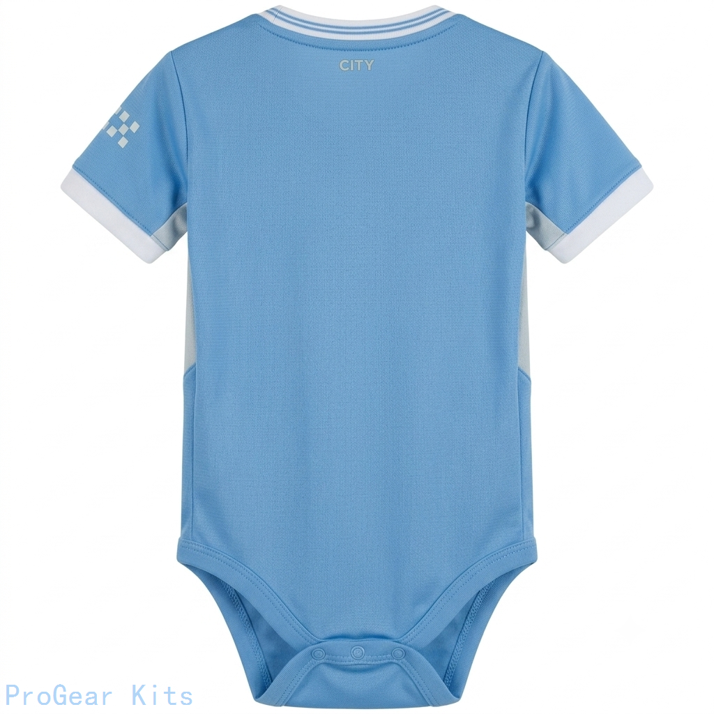 [SJH] Manchester City Baby Onesie Bodysuit Home 2026/27