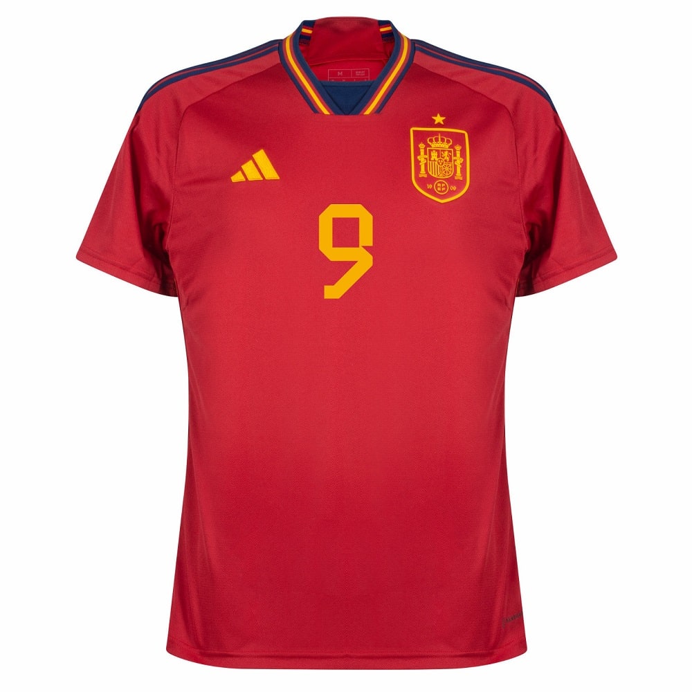 SPAIN HOME JERSEY WORLD CUP 2022 GAVI