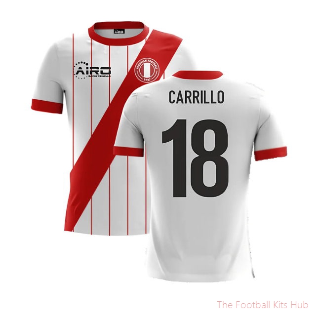2025-2026 Peru Airo Concept Home Shirt (Carrillo 18) - Kids