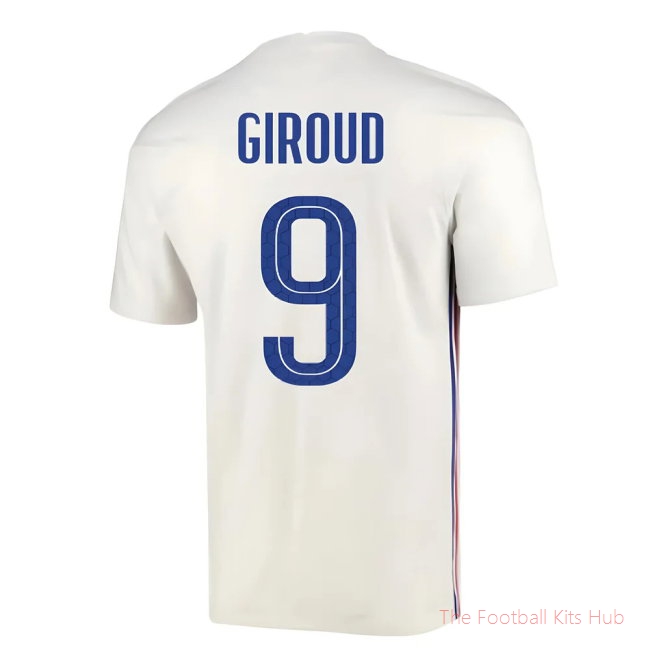 2020-2021 France Away Nike Football Shirt (GIROUD 9)