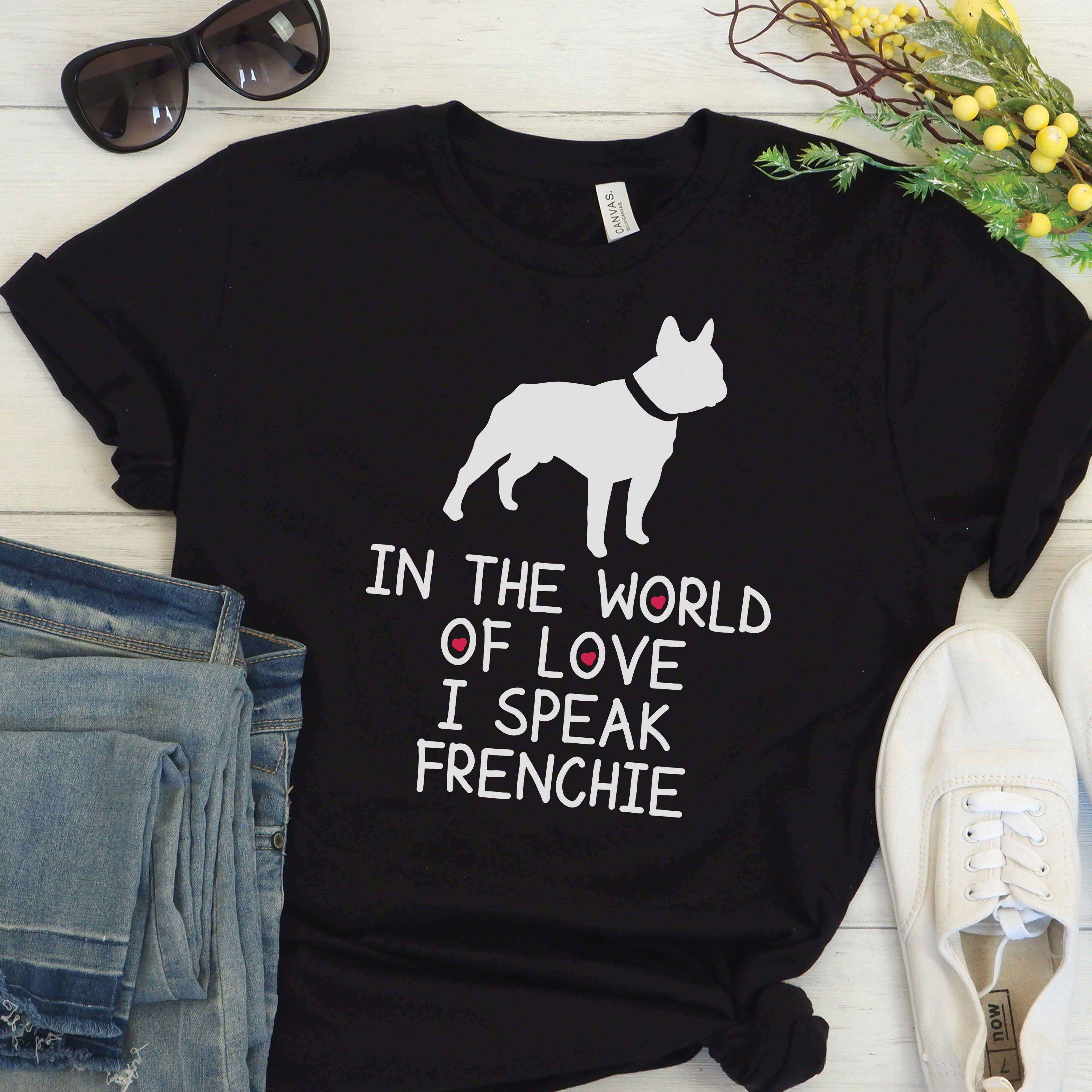 Premium French Bulldog Lover - Unisex T-shirt for Daily Life