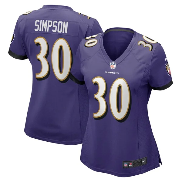 Baltimore Ravens Game NFL Jersey - Purple | Performance Football Ap...