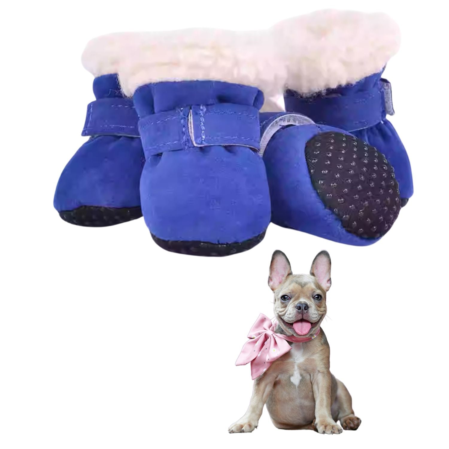 Soft Sole French Bulldog Booties – Stylish And Non-slip Pet Gear