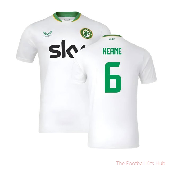 2024-2025 Republic of Ireland Away Shirt (Keane 6)