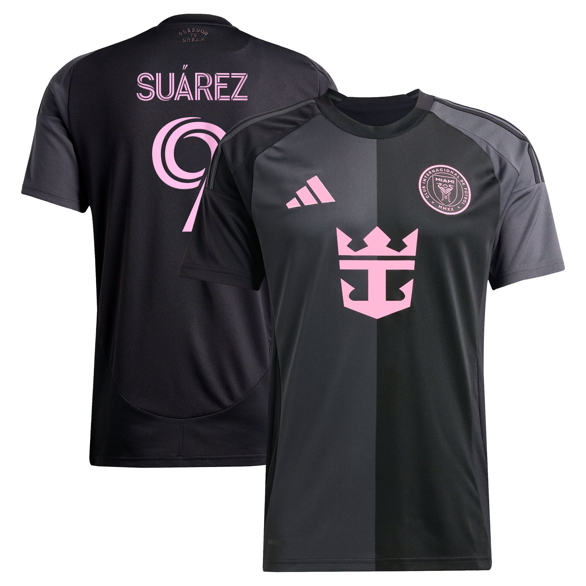 [SJH] Luis Suarez Inter Miami CF 2025 The Fortitude Kit Replica Player Jersey - Black