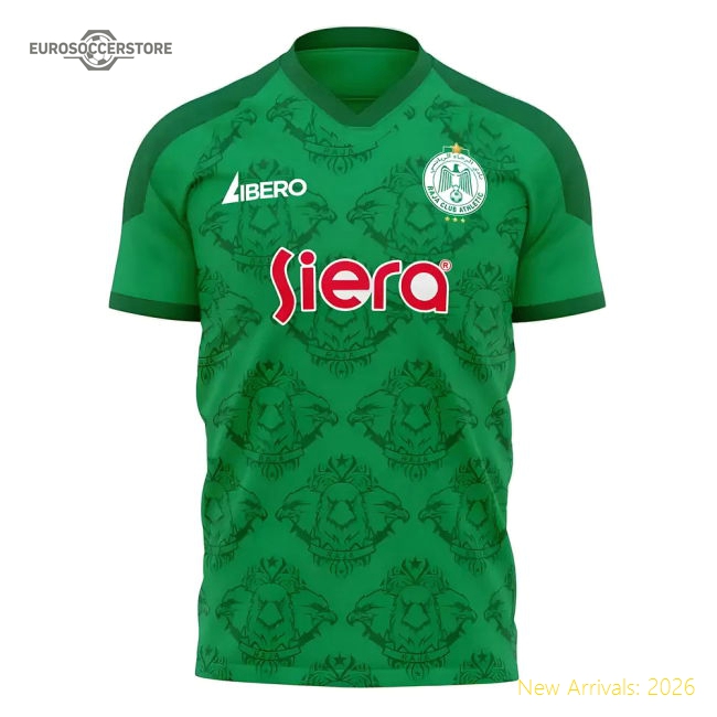 2025-2026 Football Team Womens Premium Jersey Raja Casablanca