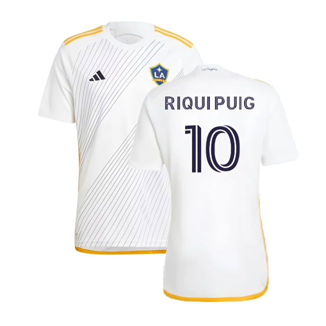 La Galaxy Riqui Puig Authentic Mls Jersey Drycell Breathable