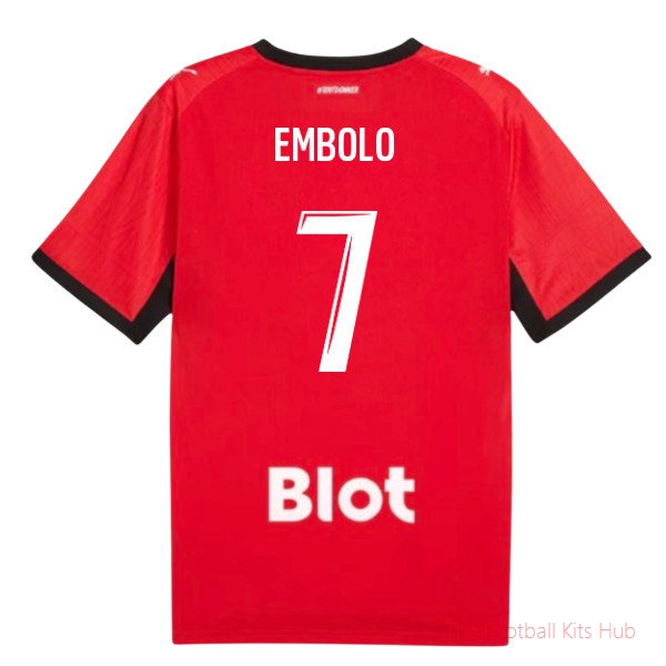 Embolo #7 2026-2027 Home Shirt Team Kit - World Cup Edition
