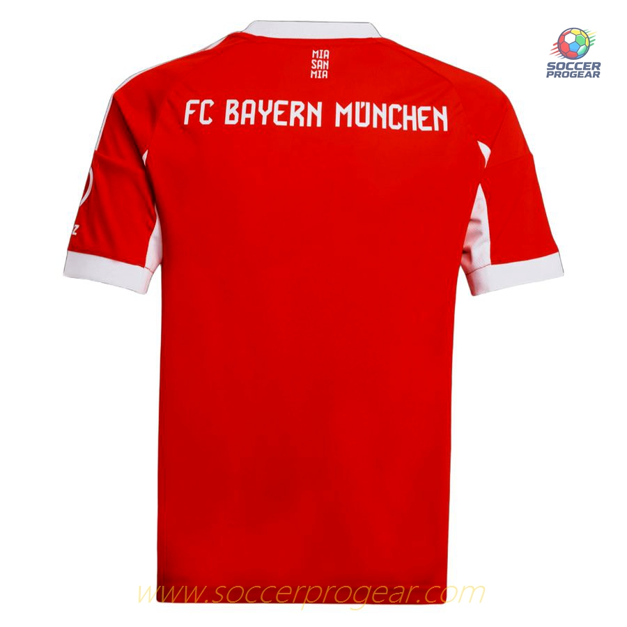 Bayern Munich Youthren's Home Team Football Jersey 2025/26 Collection