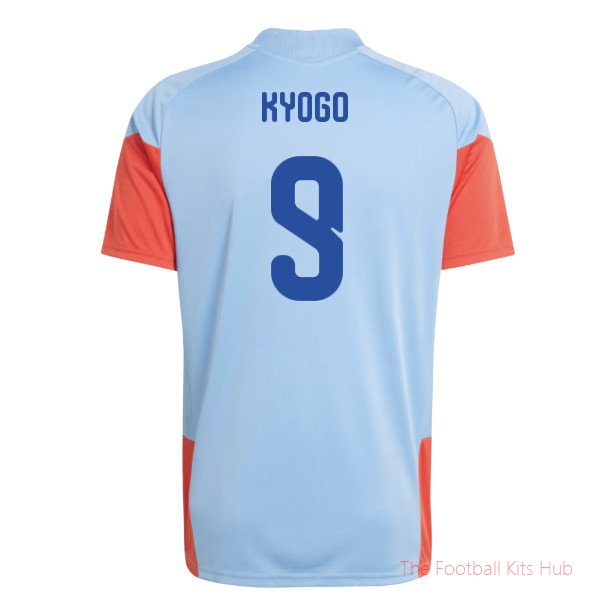 Japan 2026-2027 Training Shirt Kyogo #9 Season Kit Soccer Jersey