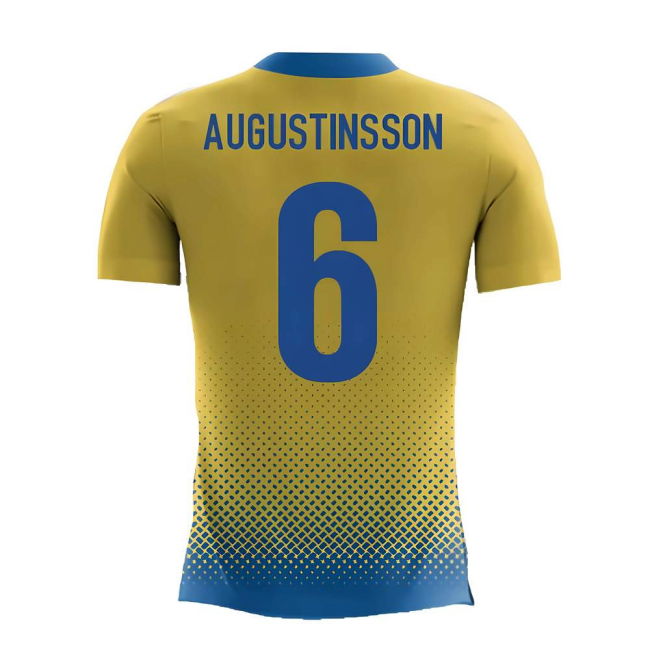 Team 2025-2026 Sweden Airo Concept Home Shirt (Augustinsson 6)