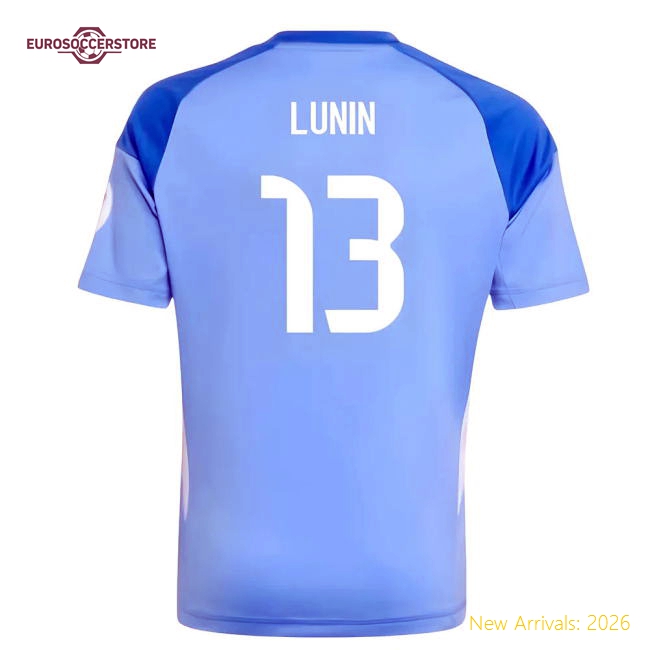 Real Madrid 2024-25 Home Fan Version For Adults (Lunin Soccer Jersey