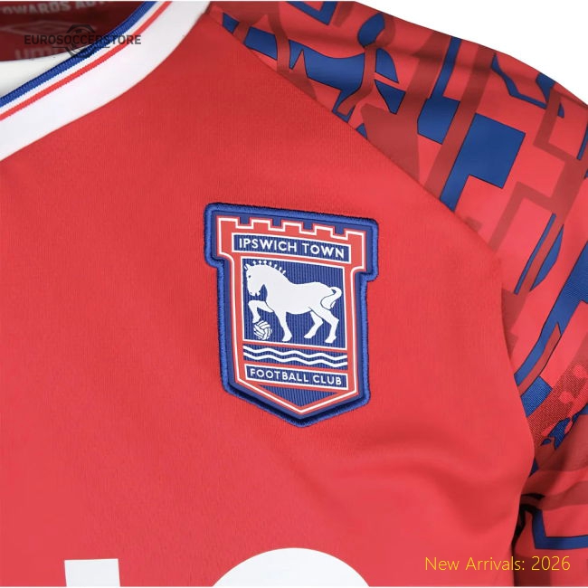 2025-2026 Ipswich Away Fan Version Womens Shirt For Match Day