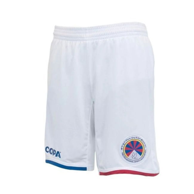 Limited-Edition 2011-2012 Tibet Home Shorts (White) Pro-Grade