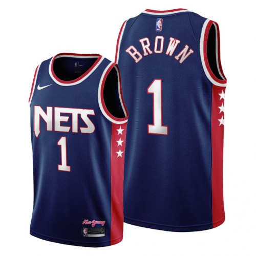 Brooklyn Nets #1 Nets Jersey - Mesh Fabric NBA Fan Apparel Game Day Wear