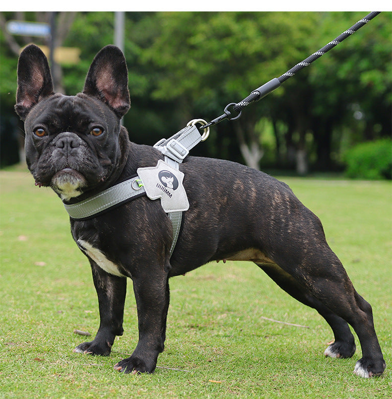 French Bulldog Lightlatch No Pull Frenchie Reflective Harness Practical Dog Gear