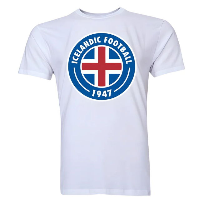 Iceland Core Logo T-Shirt (White) - Kids Performance Performance
