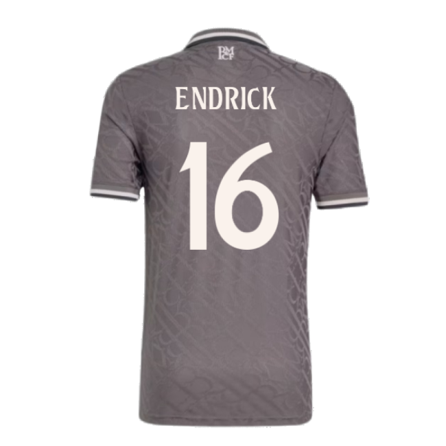 2024-2025 Real Madrid Third Shirt (Endrick 16) - Supporter Essentia...