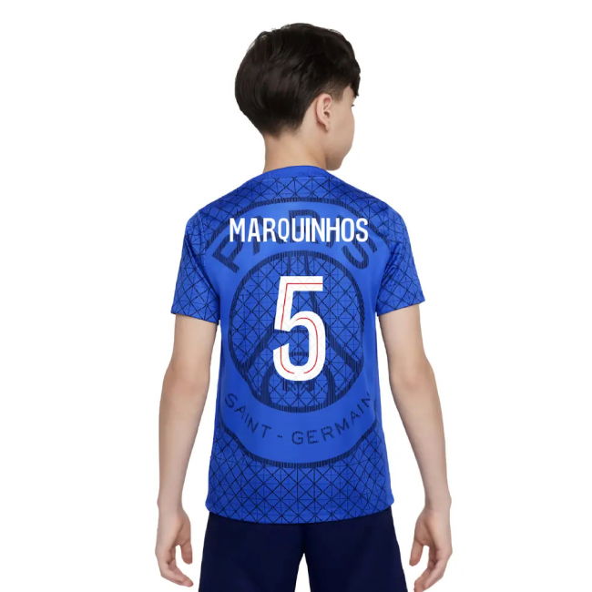 Marquinhos 5 Unique Rare Quality PSG Home Unique Shirt (Kids)