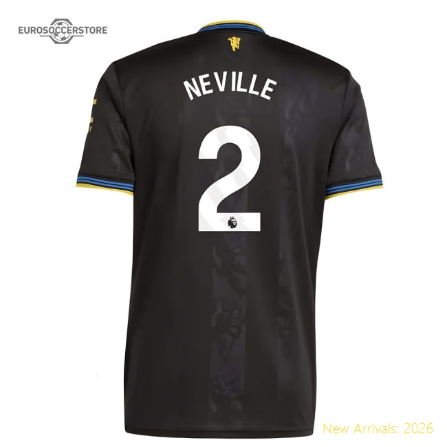 Official 2025-2026 Manchester United Third Shirt (neville 2)