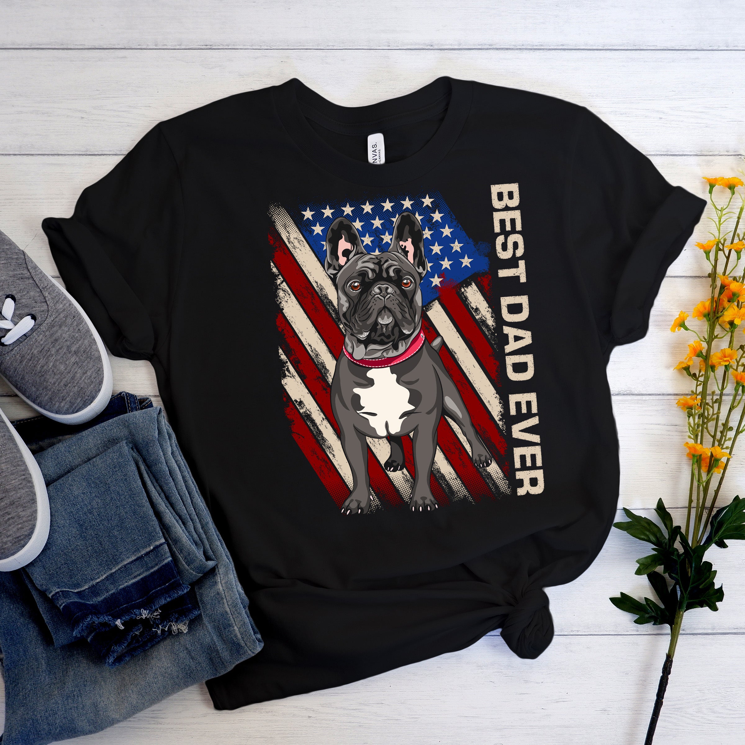 Frenchieview - Unisex T-Shirt