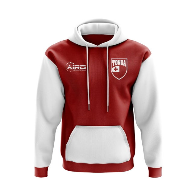 World Tonga Concept Country Football Hoody (Red) Professional