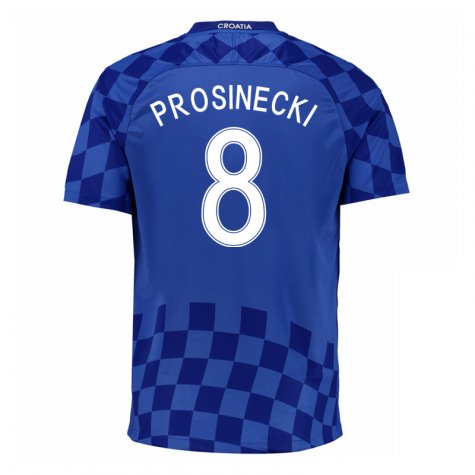 Croatia Away 2016 Prosinecki 8 Soccer Jersey Shirt - Official Replica