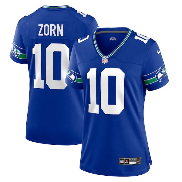 Seattle Seahawks Game NFL Jersey - Royal | Pro-Level Football Apparel